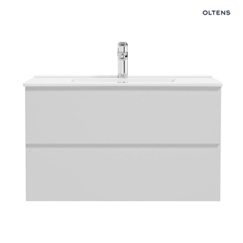 Oltens Vernal umywalka z szafką 80 cm szary mat 68001700
