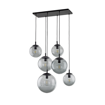 Lampka nocna E27 15W metal czarny ESME 5384 TK Lighting