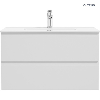 Oltens Vernal umywalka z szafką 80 cm biała 68003000