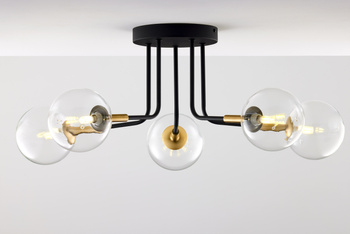 BURANO nowoczesny żyrandol 5-punktowy 2040