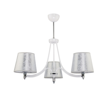 OSKAR 3-punktowy żyrandol biały 1512