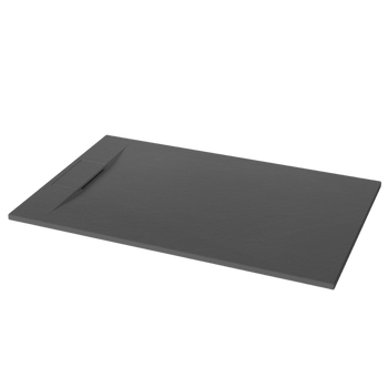 BRODZIK PRYSZNICOWY PROSTOKĄTNY  ALVERO INVENA TREND, 90X120 CM CZARNY