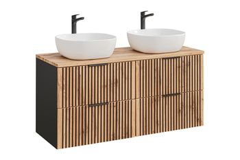 Zestaw meblowy 120cm z umywalkami nablatowymi Xilo – SET-XIL B 120CM UN.6252