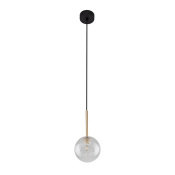 Lampa wisząca kula Nilos Black / Gold 5941 TK Lighting