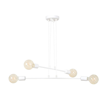 Lampa wisząca LOFT biały 4x60W E27 70cm 697/4 MULTIPO 4