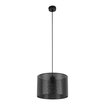 Wisząca czarna  lampa 30cm jadalnia/sypialnia MORENO 4991