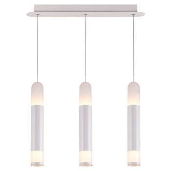 Lampa wisząca Forli biała LED 3000K