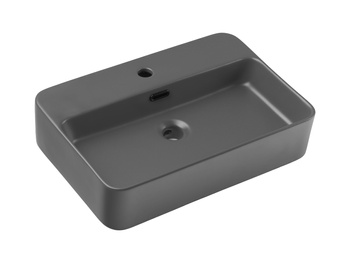 Umywalka nablatowa trust 2 matt dark grey ( e-6282 )
