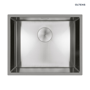 Oltens Hydda zlewozmywak stalowy 54x44 cm 1 komorowy stal szlachetna polerowana 71104100