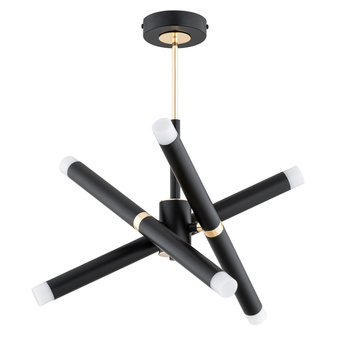 Wyrazista lampa sufitowa VILIO 63235 CZARNA