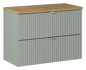 Zestaw meblowy 80cm z blatem Line Reed Green – SET-LRG B OAK 80CM S