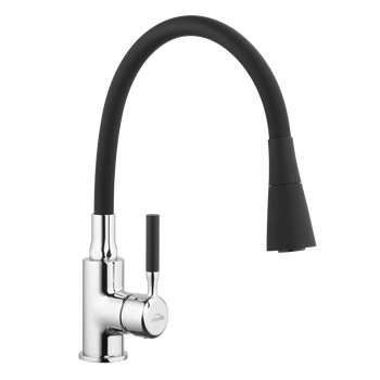 BATERIA ZLEW POGO Z RUCH, 2F WYL, CZARNA