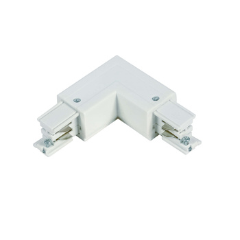 Łącznik L 3F lewy biały