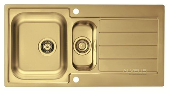 ALVEUS LINE 10 zlewozmywak stalowy MONARCH złoty 1078566