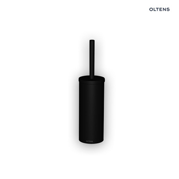 Oltens Gulfoss szczotka toaletowa stojąca czarny mat 82001300
