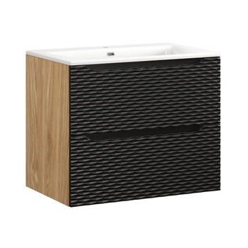 Zestaw meblowy 70cm z umywalką meblową SKY Ocean Black – set-ocbl 70cm s sky