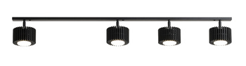 PLAFON TULL 4 (1+3) BLACK