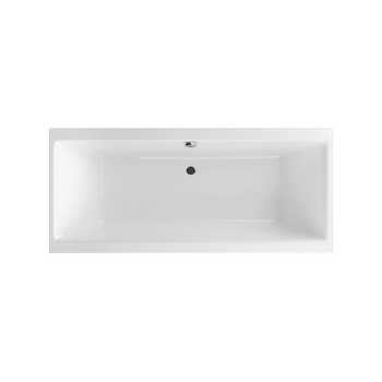 Pryzmat wanna prostokątna 150x75 cm biały połysk