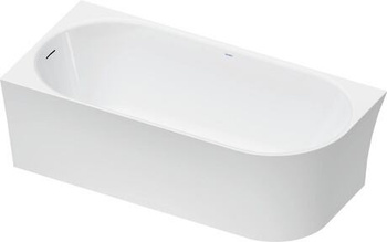 DURASENJA wanna wolnostojąca akrylowa, narożna lewa, 1700x800 mm, biały korek, przelew szczelinowy DURAVIT 700580