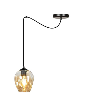 Lampa wisząca miodowe kule 60W 200cm 758/1 LEVEL 1