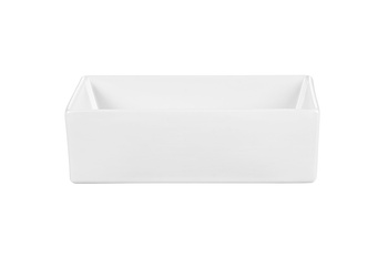 Umywalka nablatowa ceramiczna Biały Połysk 35cm UN-GAJA35-SW 78570A(35) Comad