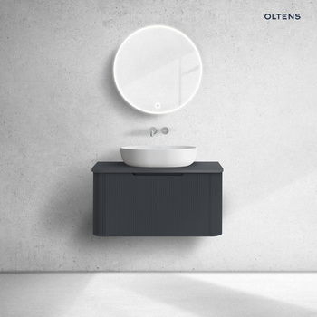 Oltens Hamnes szafka podumywalkowa 80 cm czarny mat 60023300
