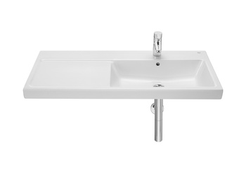 GAP Umywalka meblowa asymetryczna UNIK 100x46 cm PRAWA
