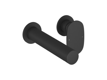 Ravak Bateria umywalkowa Ravak podtynkowa Spring SG 019.20BLM z korpusem czarny mat X070546