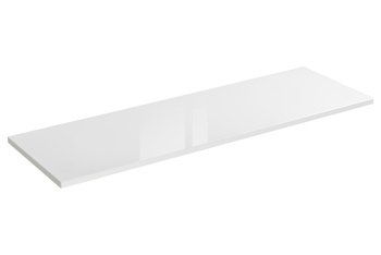 Blat 141 cm Biały Połysk, Dąb Złoty Craft Comad (CAPRI WHITE 893 FSC)