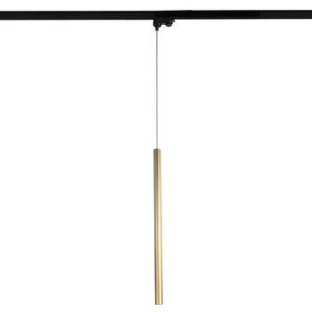 Lampa wisząca do szynoprzewodu Lungo 1 złota 3F 1xG9