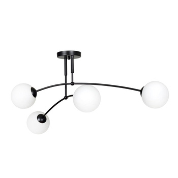 Lampa sufitowa klosze szkło kule 4x40W E14 60cm 670/4 PREGOS 4