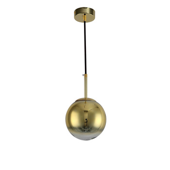 Lampa wisząca Palla złota 1xE14
