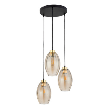 Lampa wisząca owalny klosz Sebo Koło 4634 TK Lighting