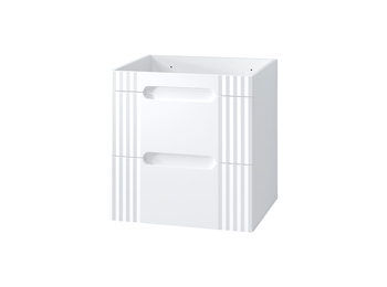 Szafka łazienkowa Comad 60cm 2 szuflady Biały – FIJI WHITE 82-60-D-2S