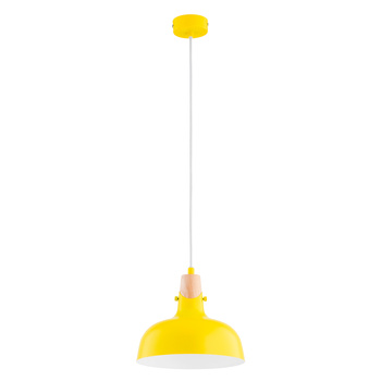 Skandynawska lampa z kloszem SOLO GEM 61322 ŻÓŁTA