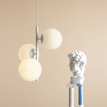 LAMPA WISZĄCA FIN 3 WHITE M