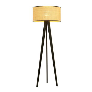 Lampa podłogowa z ratanowym kloszem ASTON 1149/LP1
