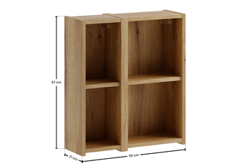 Zestaw meblowy z regałami set-noce 2ur 2030x57