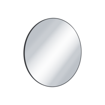Virro lustro łazienkowe 60 cm okrągłe, czarny mat