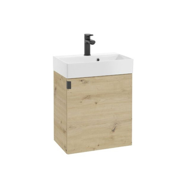 Szafka pod umywalkę – Faro D50 – szafka wisząca Defra w kolorze Dąb (001-D-05037)