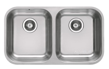 ALVEUS DUO 30 zlewozmywak stalowy satynowy podwieszany 1036849