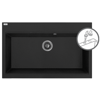 Tau - zlewozmywak 1-komorowy