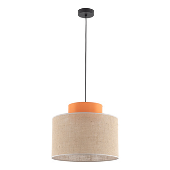 Lampa wisząca 1xE27 Juta Duo Orange 3227 TK Lighting
