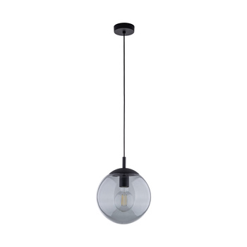 Oświetlenie dekoracyjne lampa wisząca grafitowy 15W 25cm ESME 5378