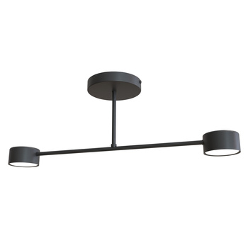 Lampa sufitowa Halo czarna  EMIBIG 1355/2