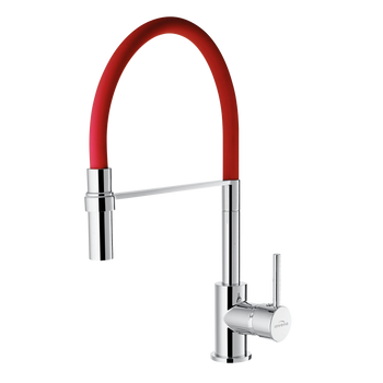 BATERIA ZLEWOZMYWAKOWA KAMELEON, KOLOR CZERWONY