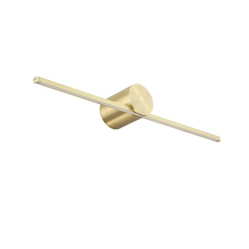 Kinkiet Modern Slim 40 cm złoty LED 3000K