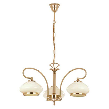 Gustowna lampa 3-punktowa ASTORIA 3321 ZŁOTA