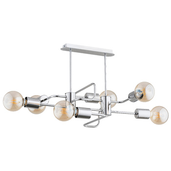 Nowoczesny żyrandol MONROE 63052 SREBRNY