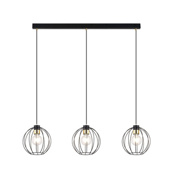 Lampa wisząca w stylu skandynawskim z 3 kloszami GINO 1222/3